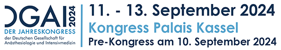 DGAI DER JAHRESKONGRESS 2024 | 11. - 13. September 2024 | Kongress Palais Kassel | Pre-Kongress am 10. September 2024