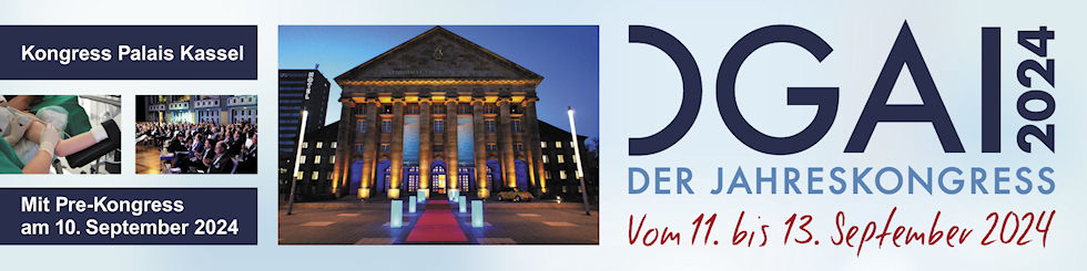 DGAI 2024 - Der Jahreskongress - 11.-13. September 2024